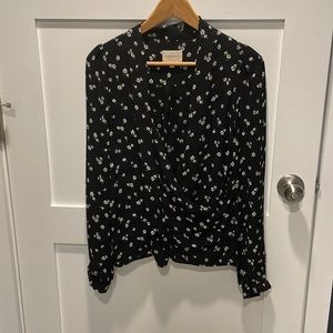 Sezane Abelia Blouse in jacquard